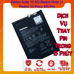Pin Webphukien cho Xiaomi Redmi Note 10 5G, Redmi Note 11, Redmi 10, Pocophone M3 Pro Việt Nam mã BN5A 5000 mAh
